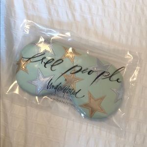 Free people leather eye mask